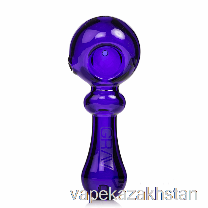 Vape Kazakhstan GRAV Bauble Spoon Cobalt Blue